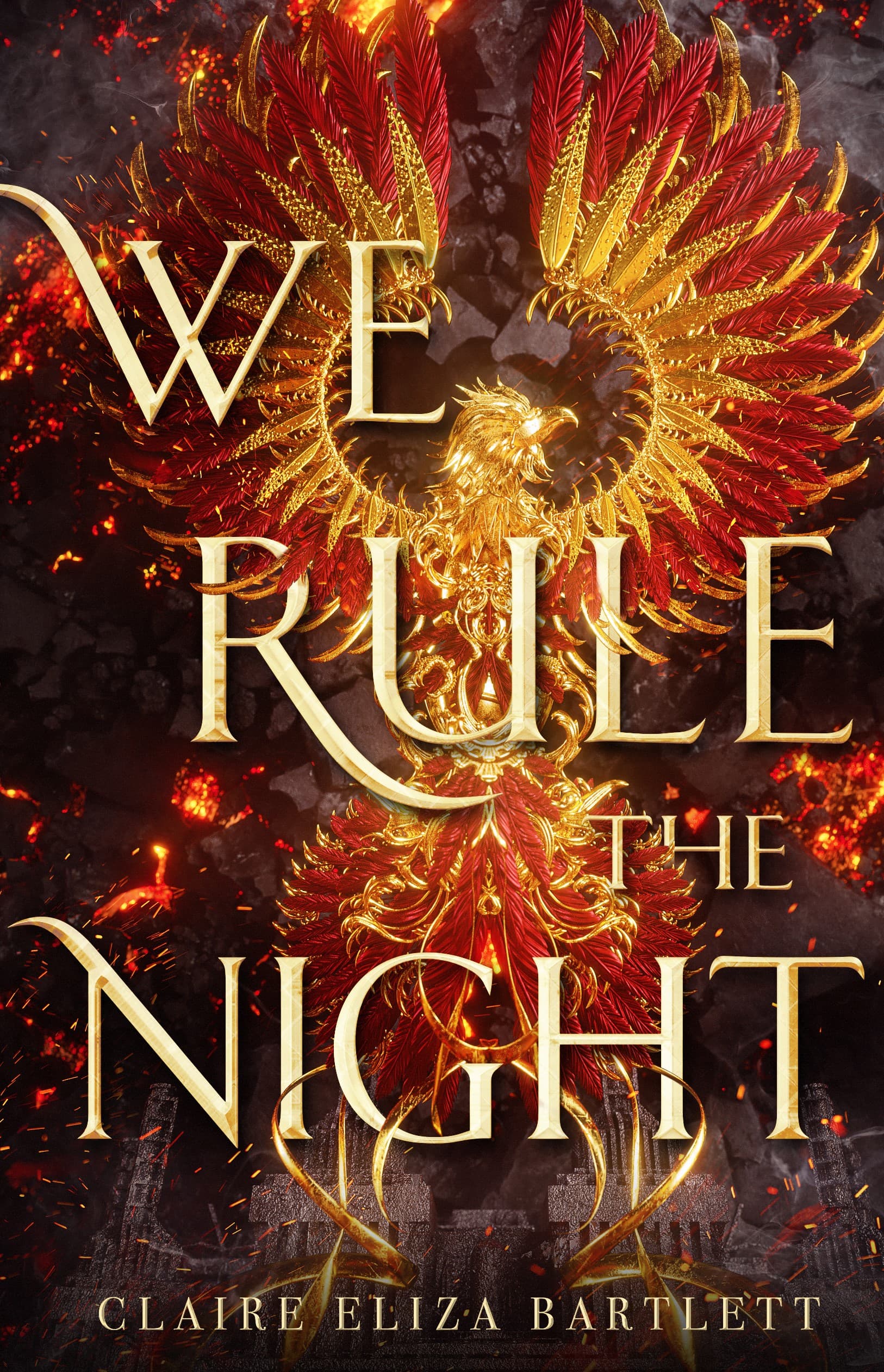 Book cover of We Rule the Night by Claire Eliza Bartlett