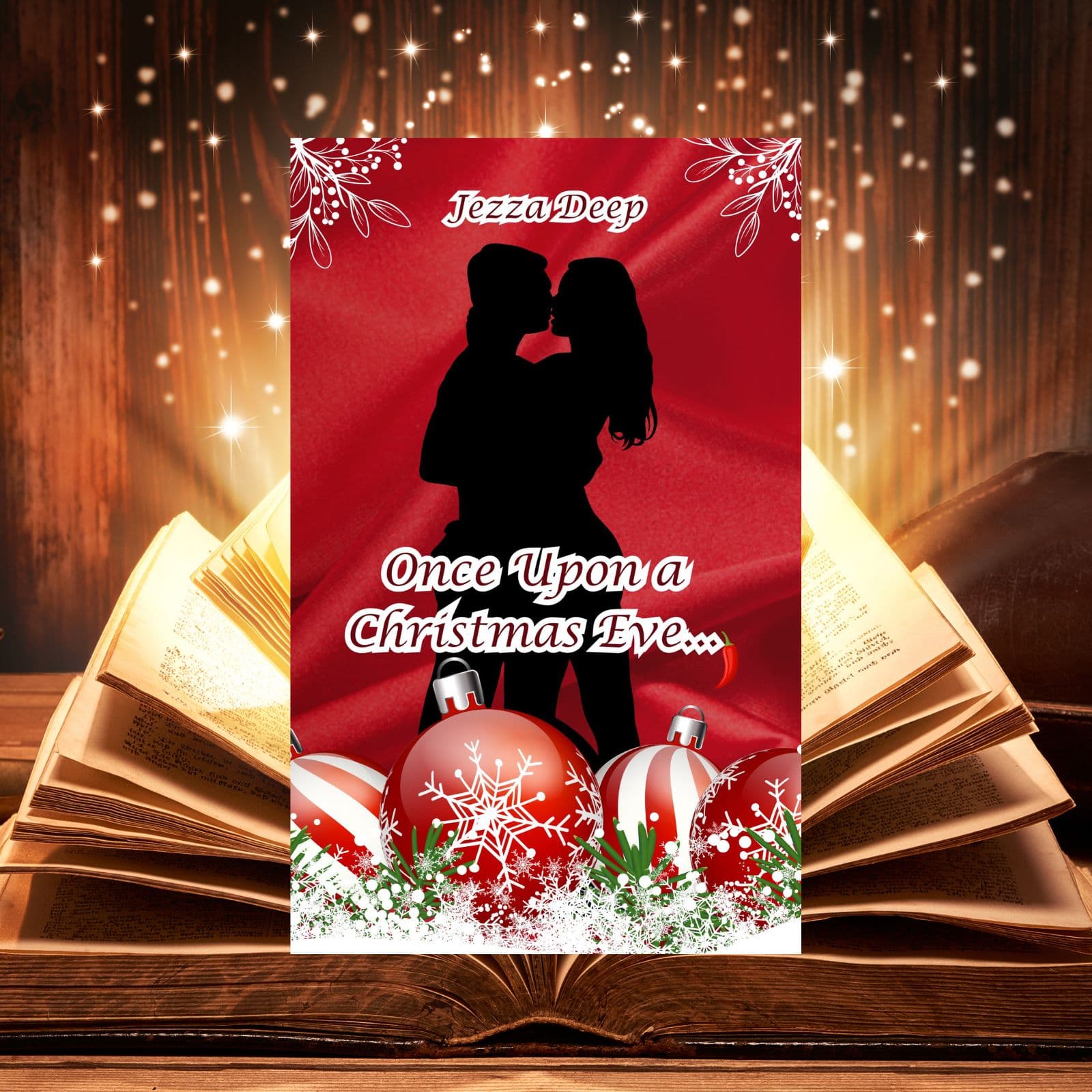 Book cover of Once Upon a Christmas Eve by Jezza Deep