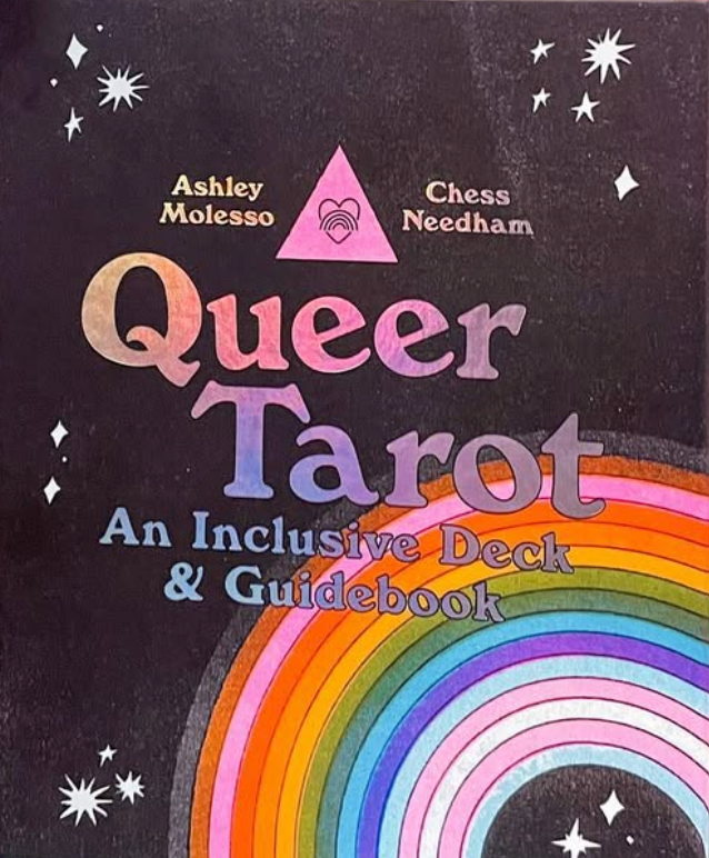 Book cover of Queer Tarot: An Inclusive Deck & Guidebook by Ashley Molesso