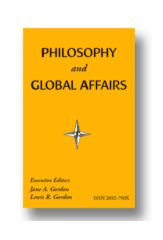 Philosophy and Global Affairs latest issue