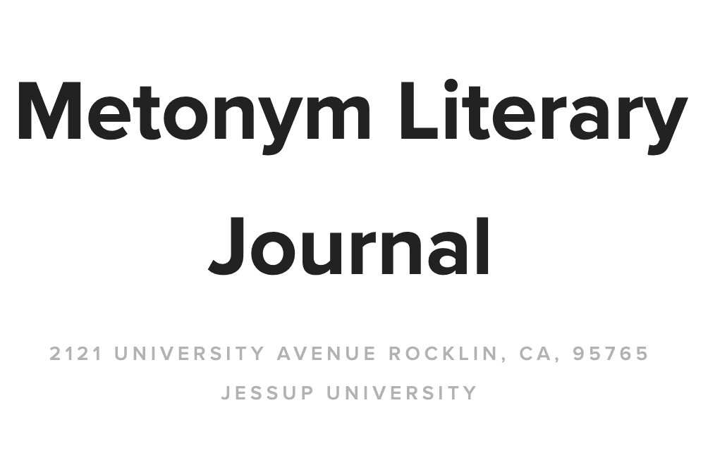 Cover of Metonym Literary Journal