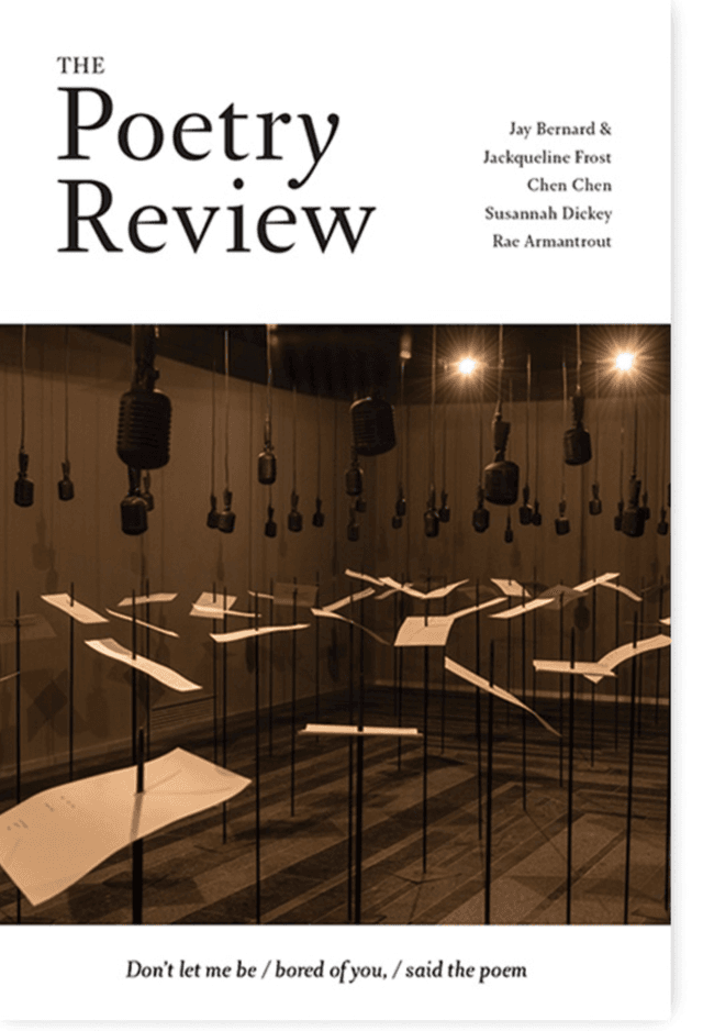 The Poetry Review latest issue