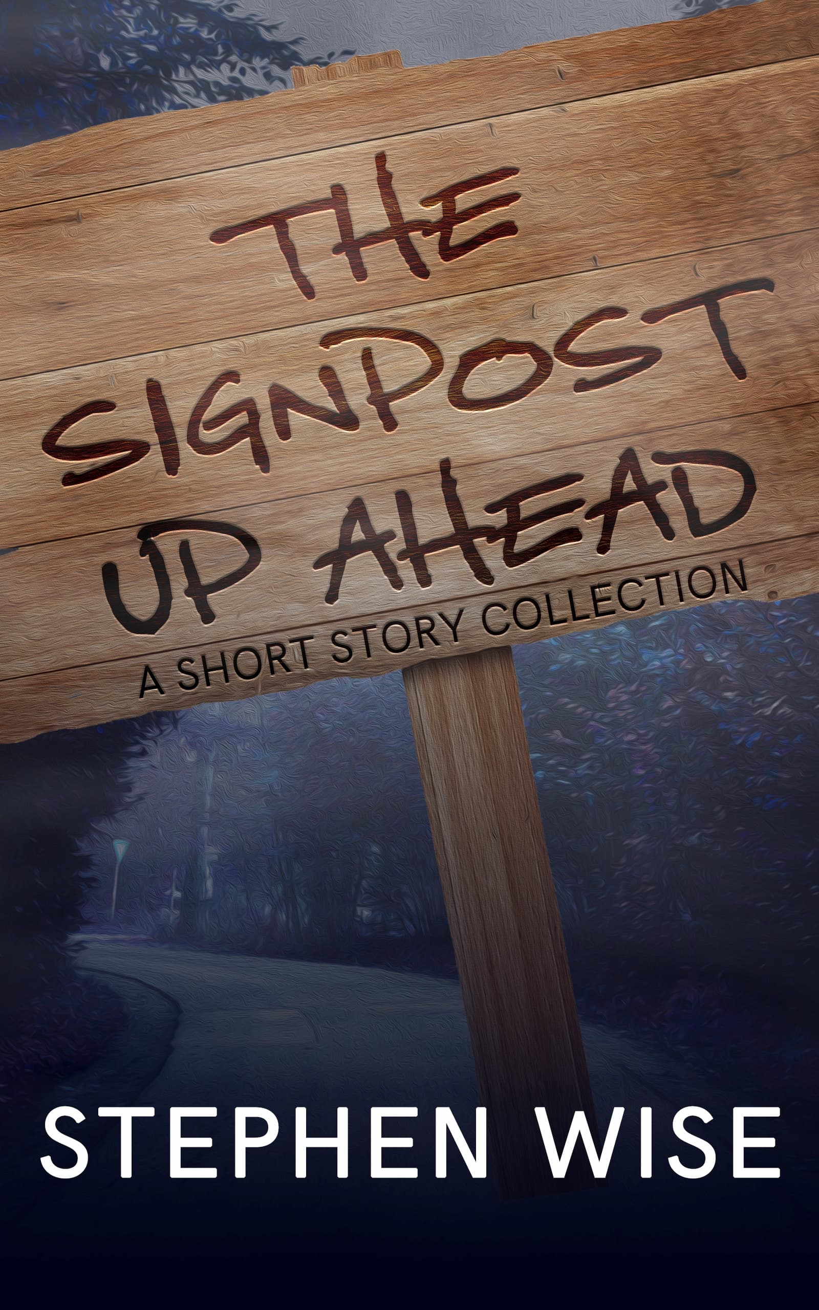 Book cover of The Signpost Up Ahead by Stephen Wise