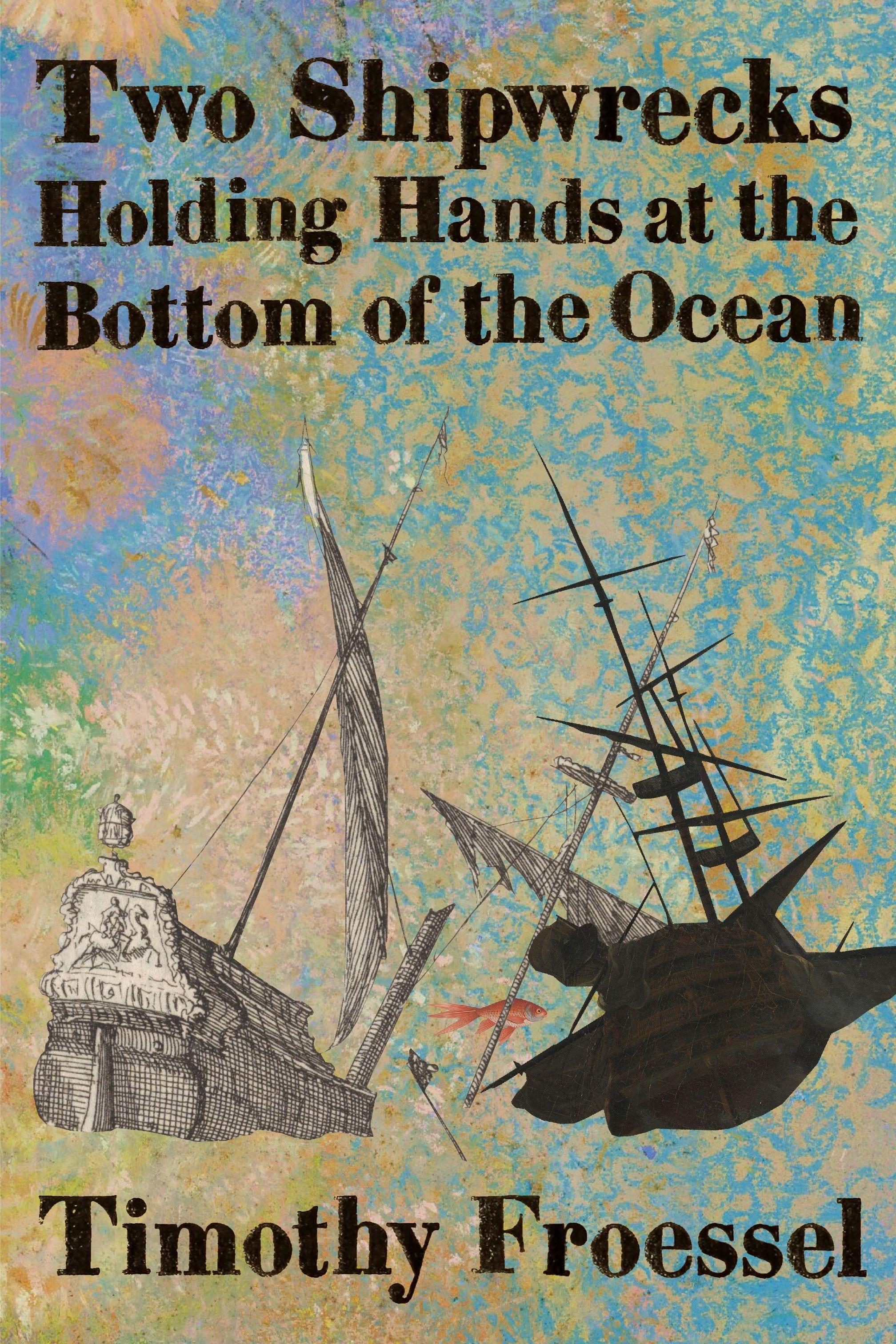 Book cover of Two Shipwrecks Holding Hands at the Bottom of the Ocean by Timothy Froessel