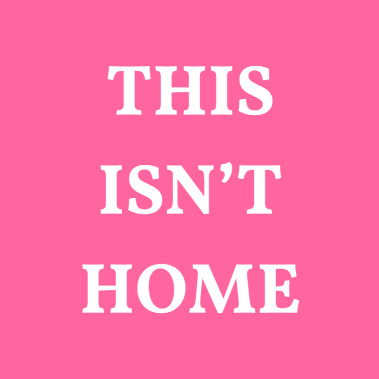 Cover of this isn't home