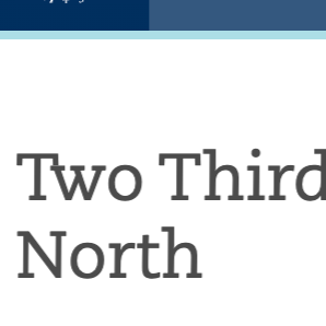 Cover of Two Thirds North