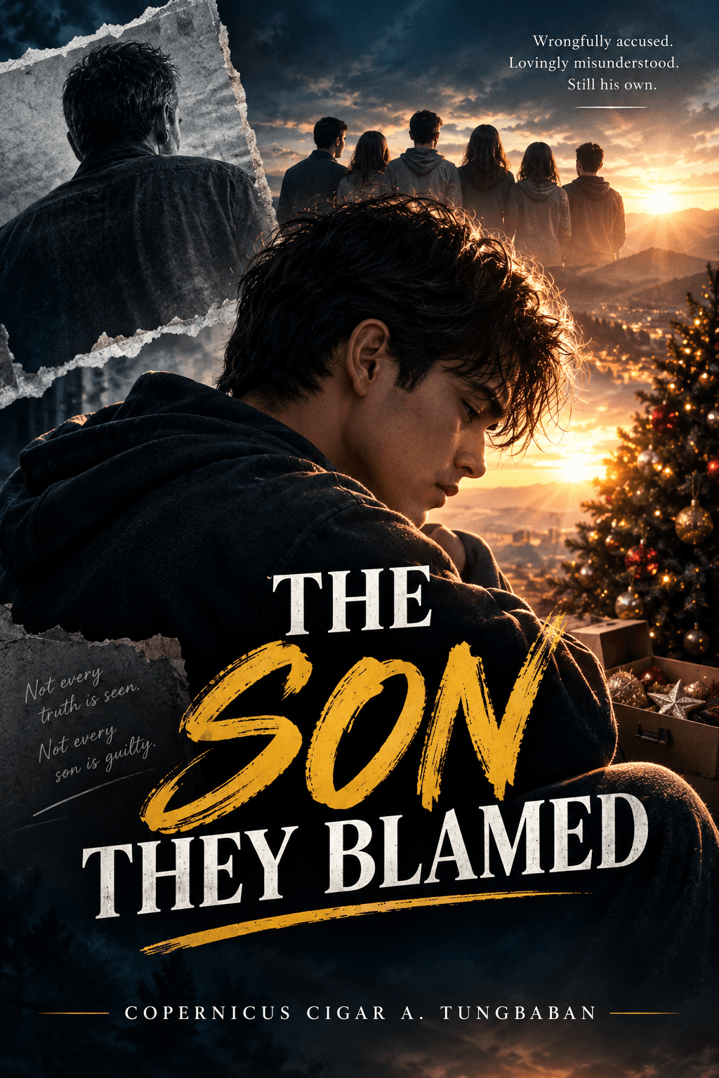 Book cover of THE SON THEY BLAMED by Copernicus Nicholas Cigar Tungbaban