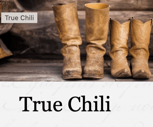 True Chili latest issue