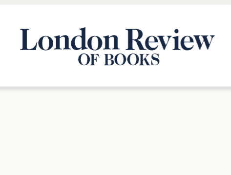 London Review of Books latest issue