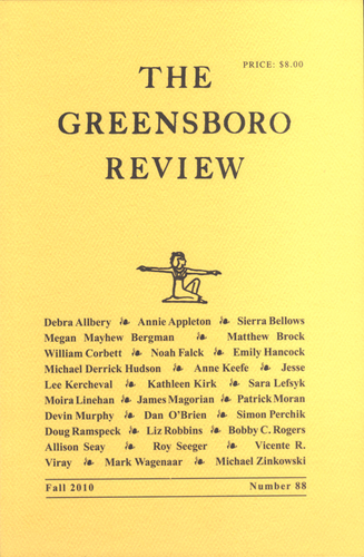 Cover of Greensboro Review