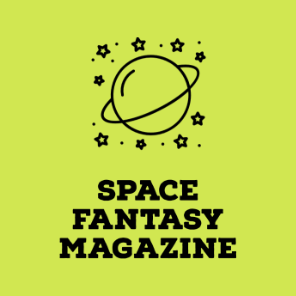 Cover of space fantasy magazine