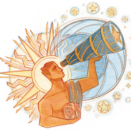 Logo of Ember: A Journal of Luminous Things literary magazine