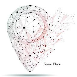 Logo of Scrawl Place literary magazine
