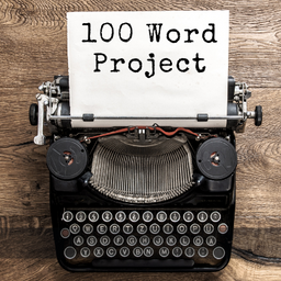 Logo of 100 Word Project (abandoned) literary magazine