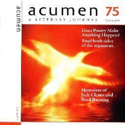 Logo of Acumen literary magazine