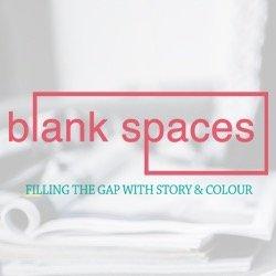 Logo of Blank Spaces literary magazine