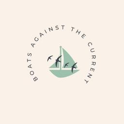 Logo of boats against the current literary magazine