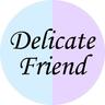 Delicate Friend logo