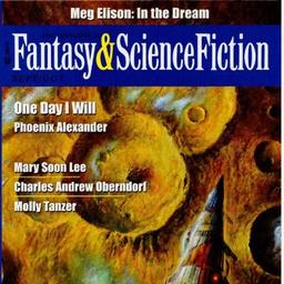 Logo of Fantasy & Science Fiction literary magazine