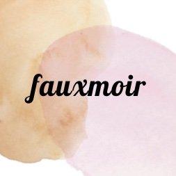 Logo of fauxmoir literary magazine