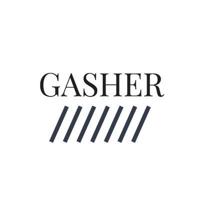 Logo of Gasher Journal  literary magazine