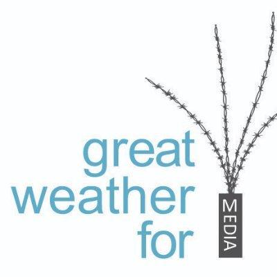 Logo of great weather for MEDIA literary magazine