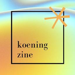 Logo of Koening Zine literary magazine