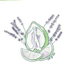 Logo of lavender lime literary literary magazine