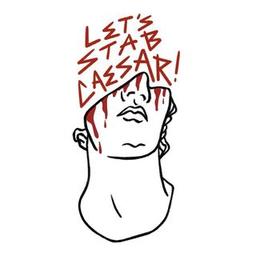 Logo of Let's Stab Caesar! literary magazine