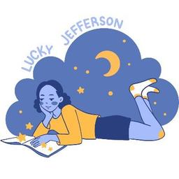 Logo of Lucky Jefferson literary magazine