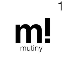 Logo of mutiny literary magazine
