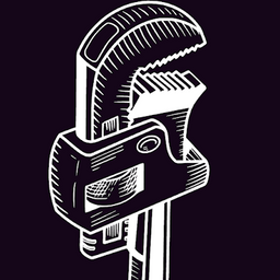 Logo of Pipe Wrench literary magazine