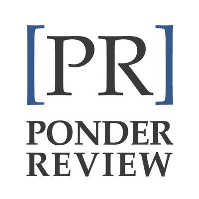 Logo of Ponder Review literary magazine