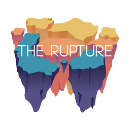 Logo of The Rupture literary magazine