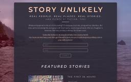 Logo of Story Unlikely literary magazine