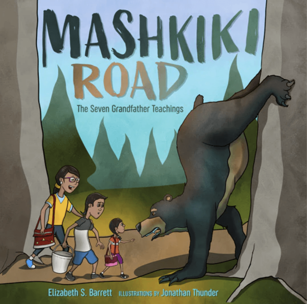 Book cover of Mashkiki Road by Liz S. Barrett
