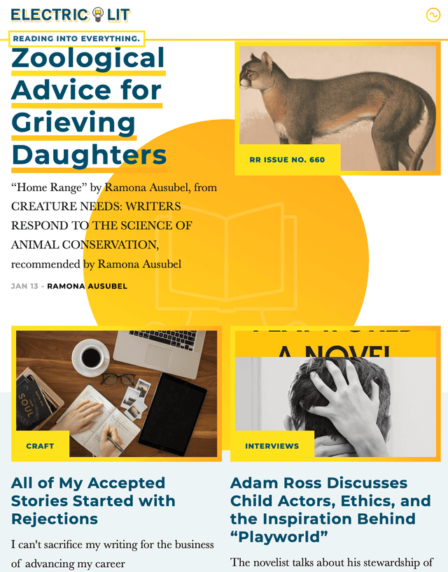 Electric Literature latest issue