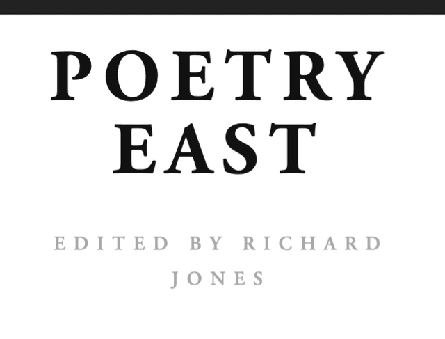 Poetry East latest issue