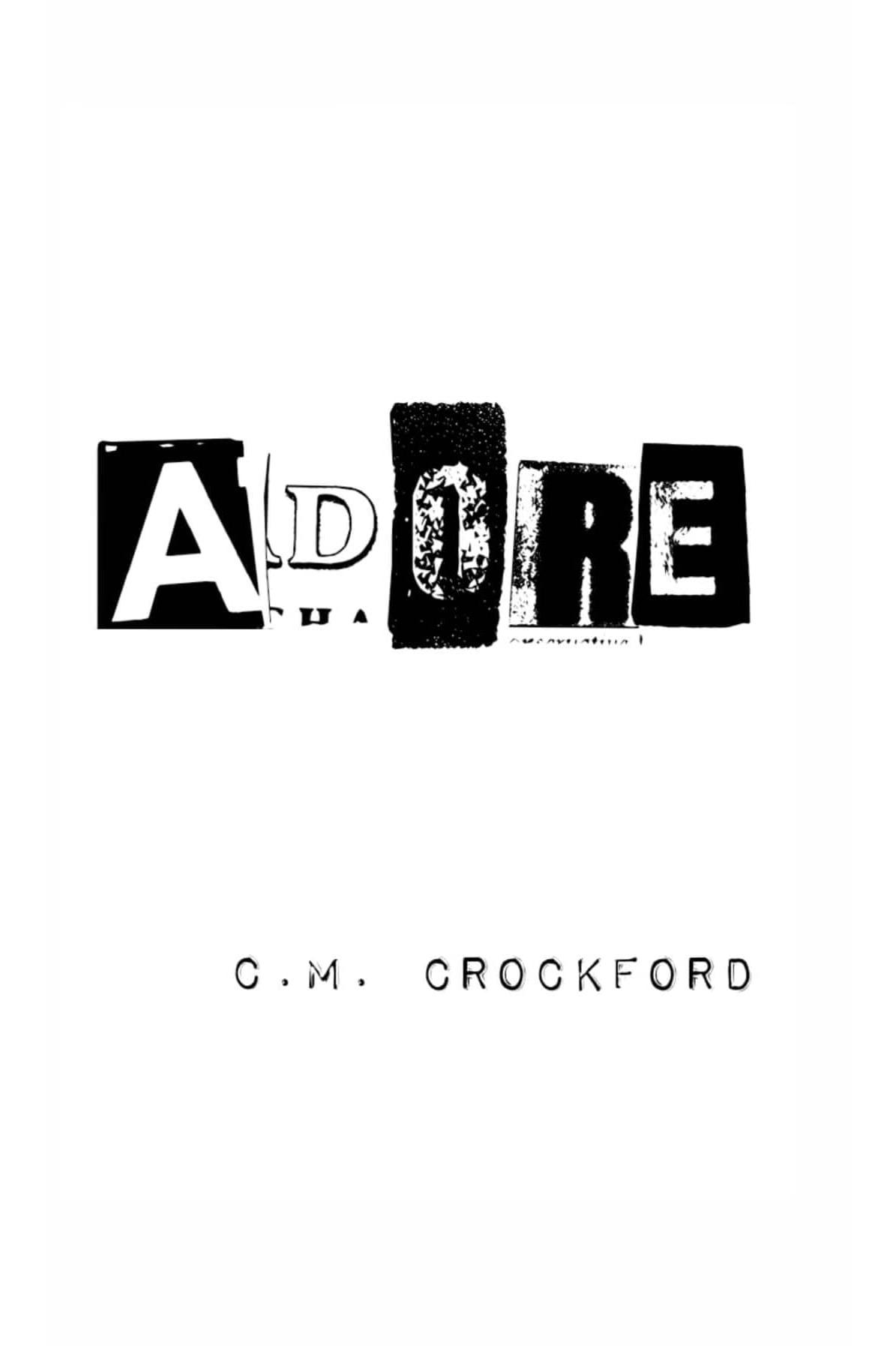 Book cover of Adore by C.M. Crockford