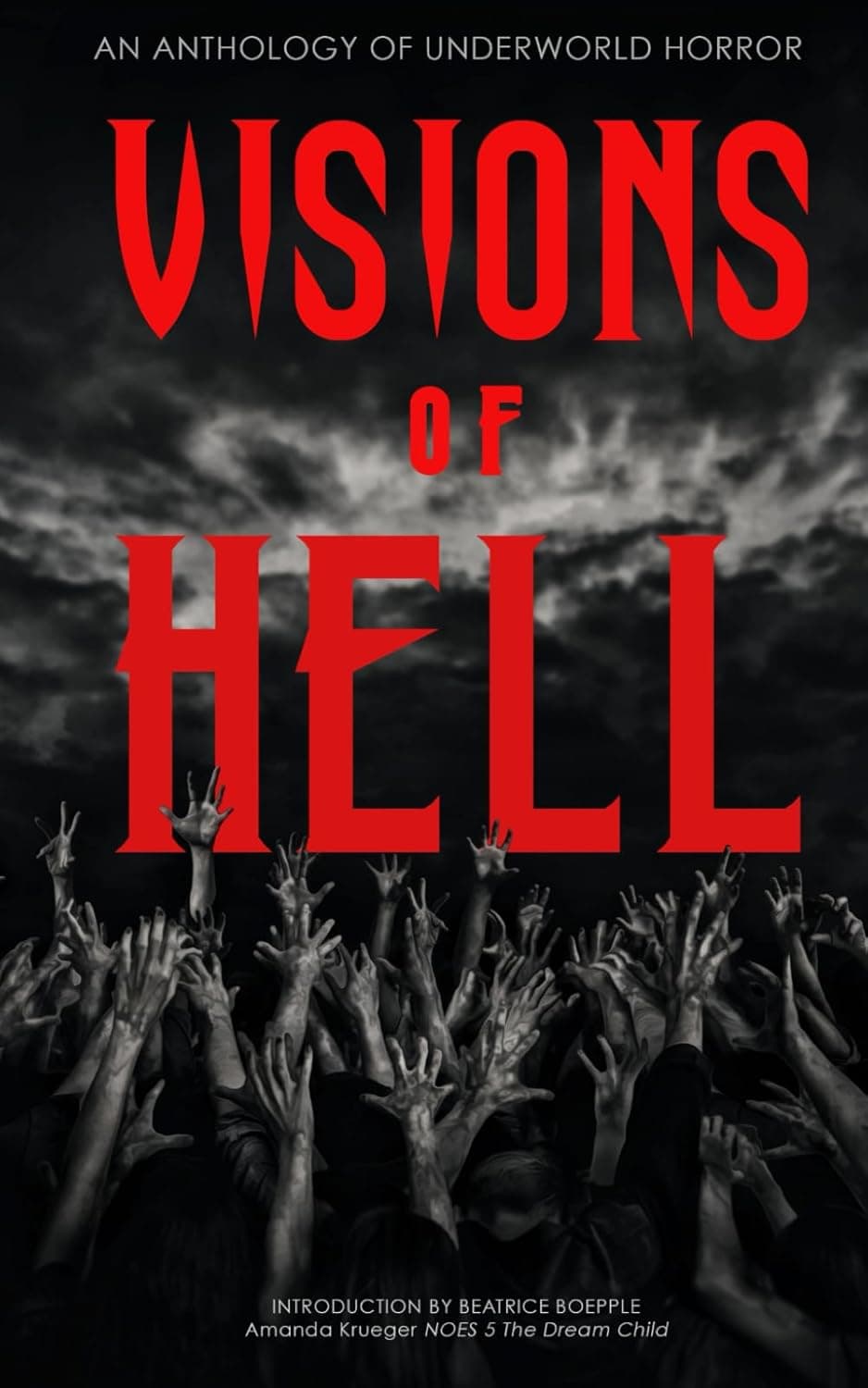Book cover of Visions of Hell by CJ Taylor