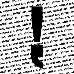Logo of Art, Strike! literary magazine