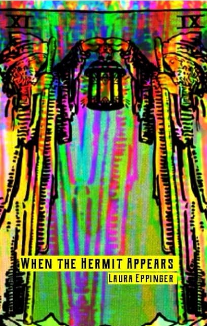 Book cover of When The Hermit Appears by Laura Eppinger