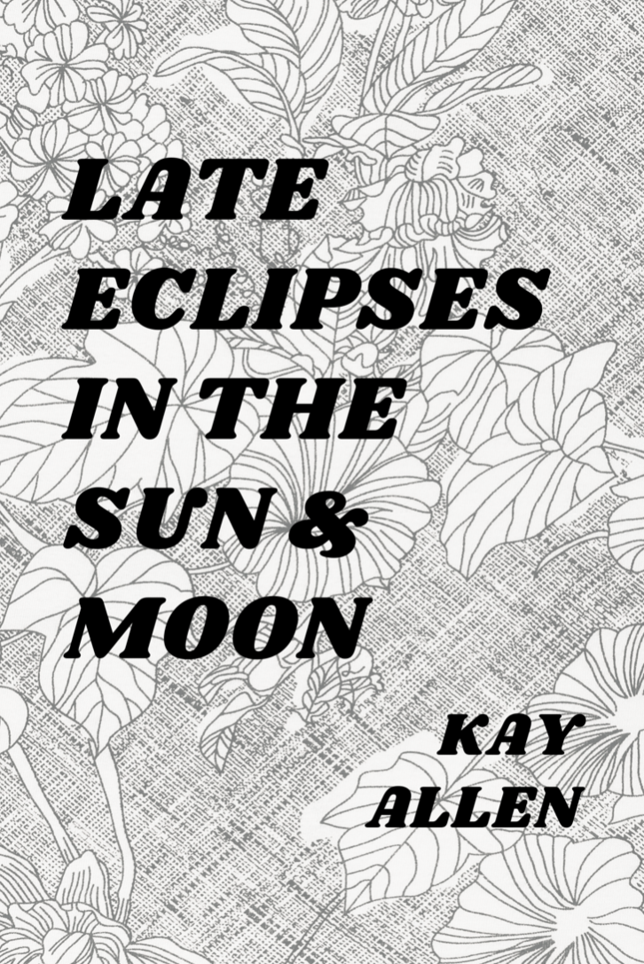 Book cover of late eclipses in the sun and moon by Kay Marlow Allen