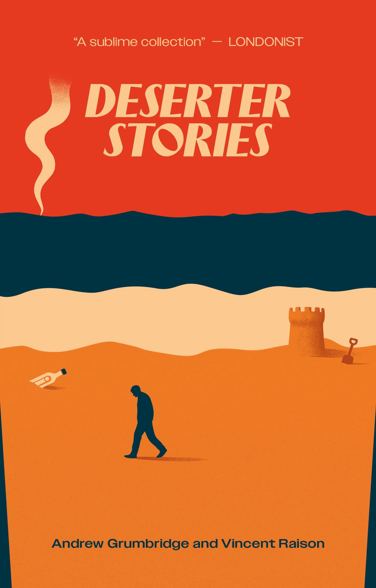 Book cover of Deserter Stories by Vincent Raison
