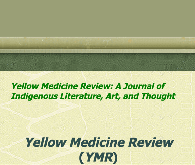 Yellow Medicine Review latest issue