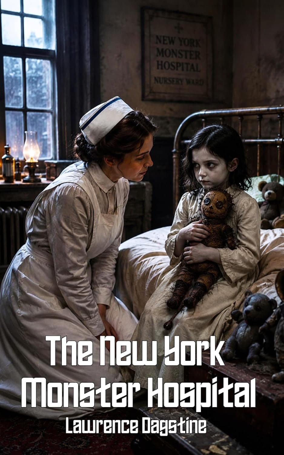 Book cover of The New York Monster Hospital by Lawrence Dagstine