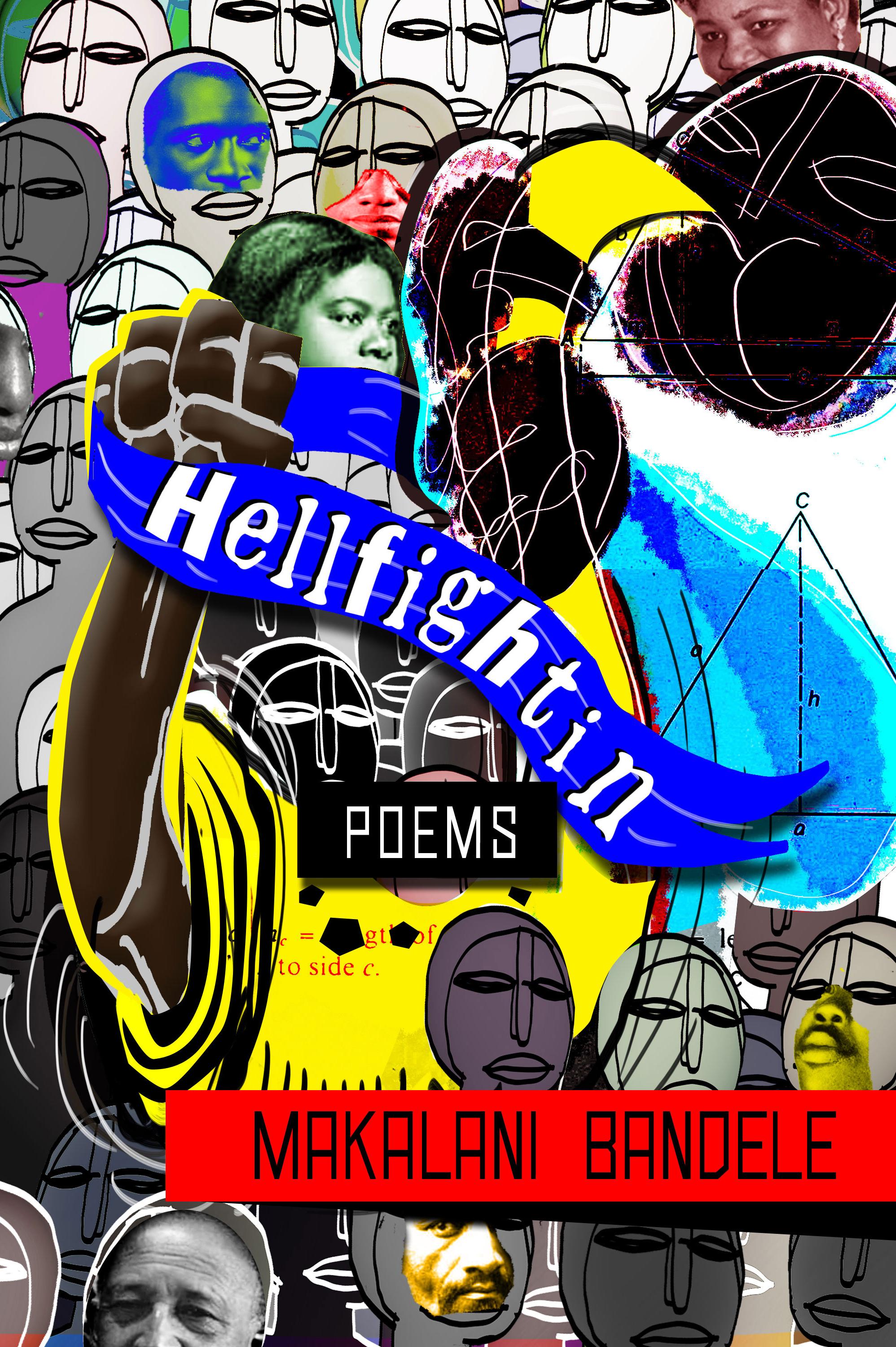 Book cover of hellfightin' by makalani bandele
