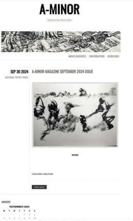 A-minor Magazine latest issue