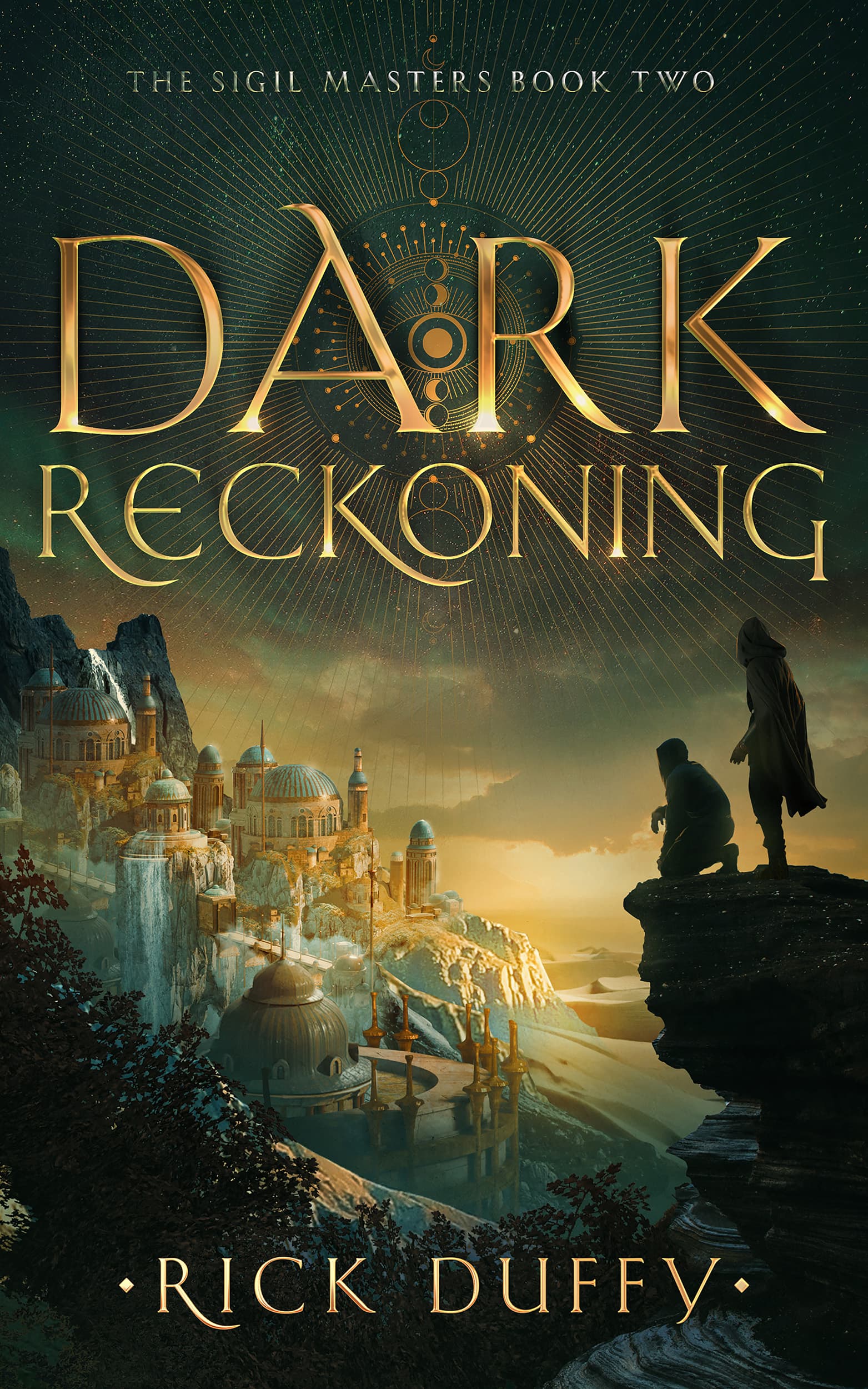 Book cover of Dark Reckoning (The Sigil Masters Book 2) by rick.duffy