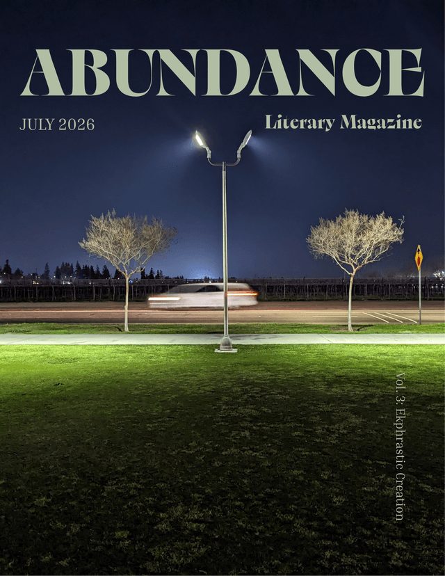 Abundance Literary Magazine latest issue
